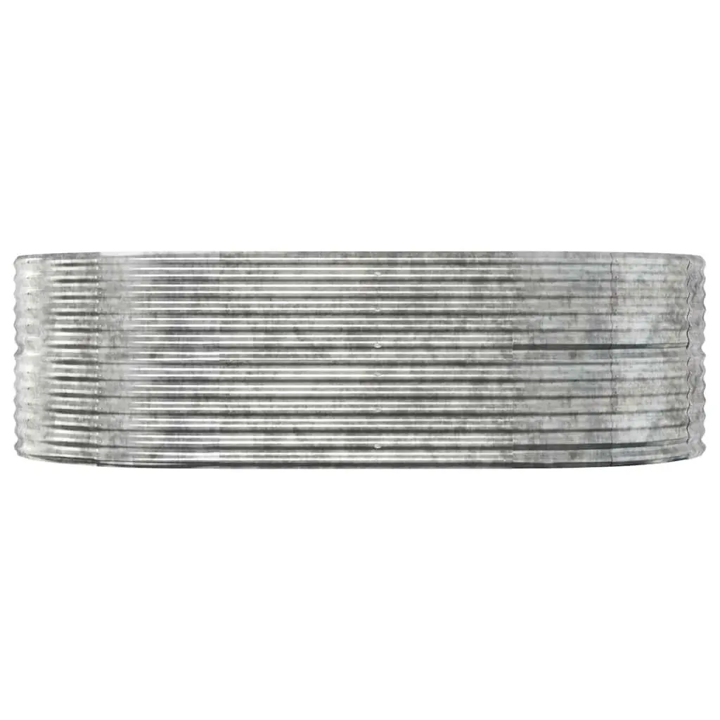 Silver Garden Raised Bed Planter 212 x 140 x 68 cm