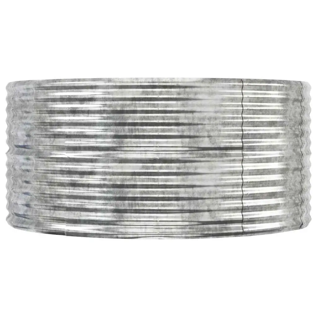 Silver Garden Raised Bed Planter 212 x 140 x 68 cm
