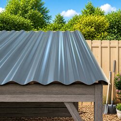 12 Metal Roof Panels - Galvanised Steel Specifications