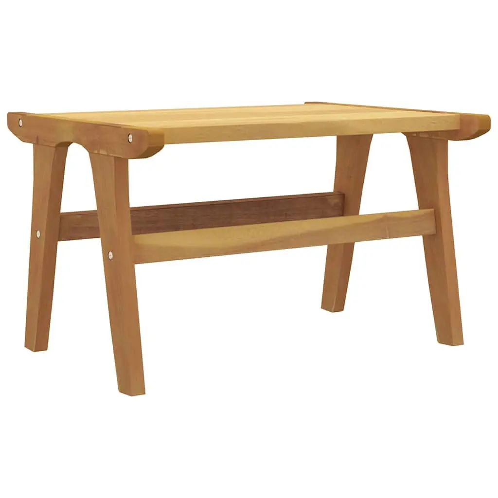 Garden Chair with Footrest Outdoor Patio Furniture Solid Teak Wood Foldable