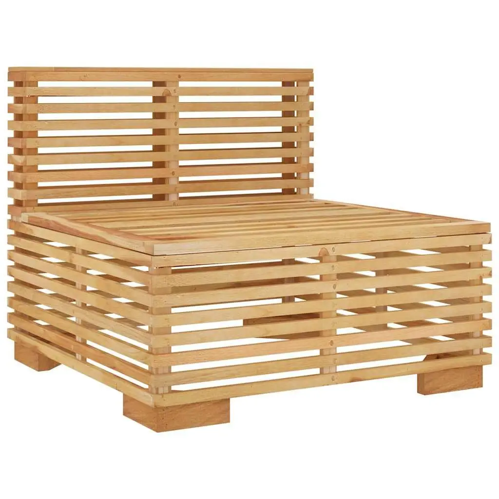 Solid Wood Outdoor Middle Sofa