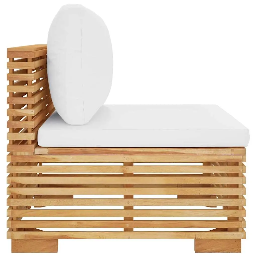 Solid Wood Outdoor Middle Sofa