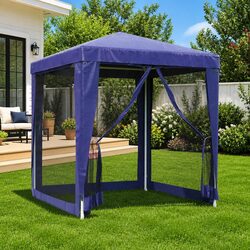 Specifications of the 2x2m Blue Party Tent Gazebo