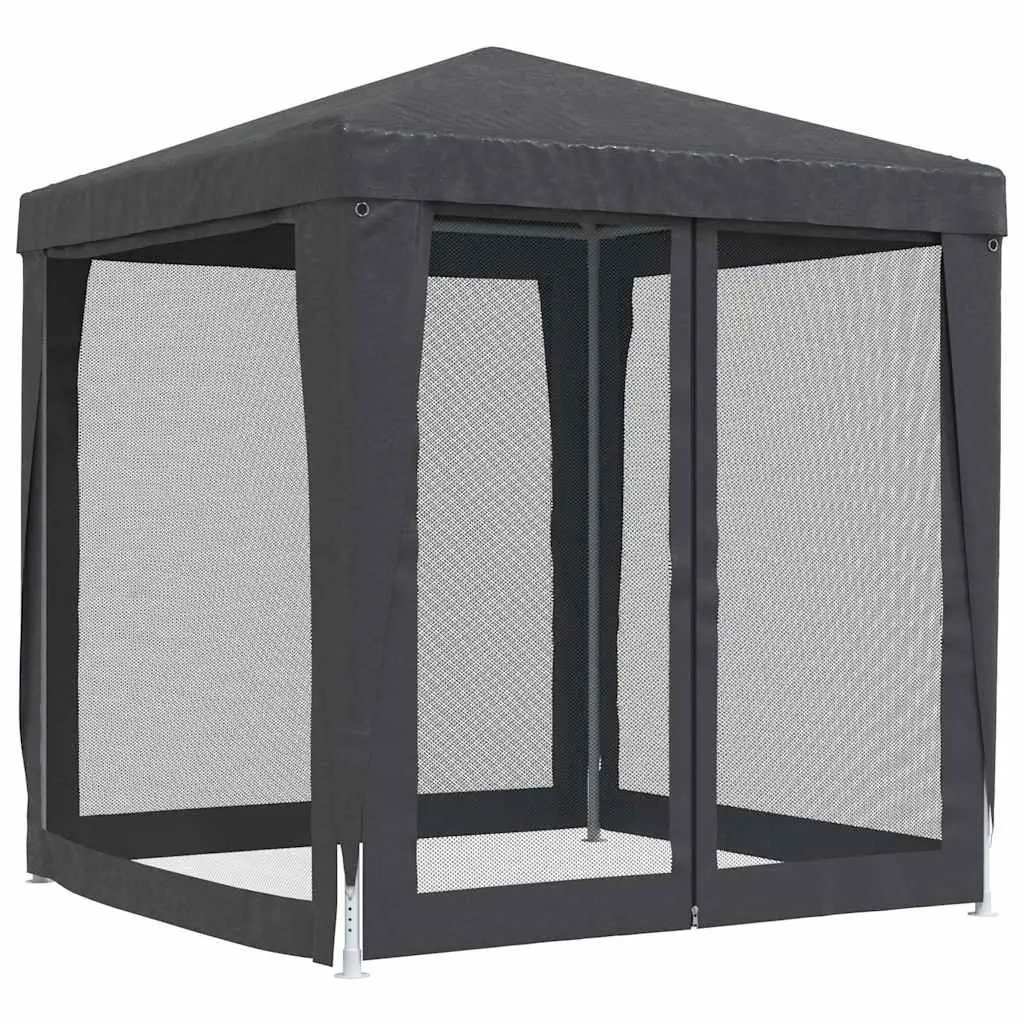 Party Tent Gazebo Outdoor Shelter 2x2m with Mesh Sidewalls Heavy Duty Frame