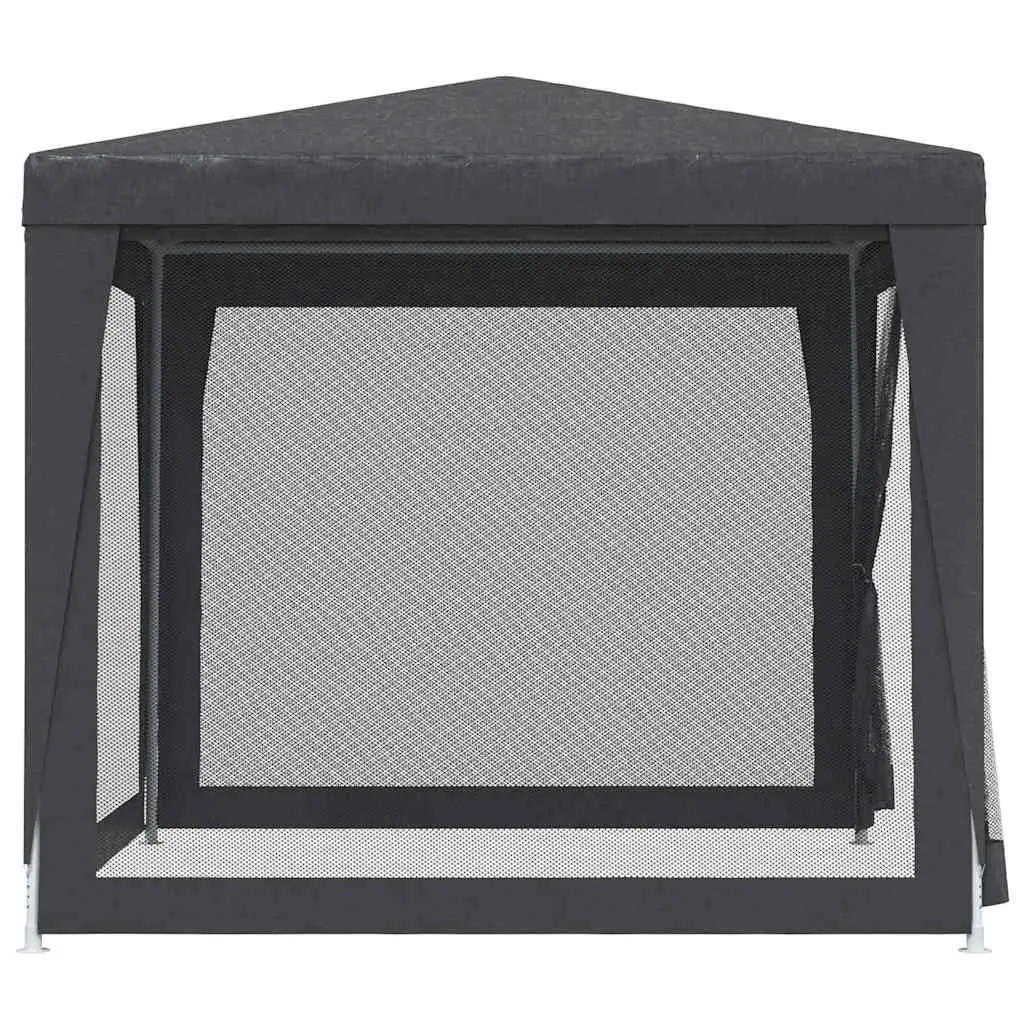 2.5x2.5m Gazebo with Iron Frame and Mesh Walls