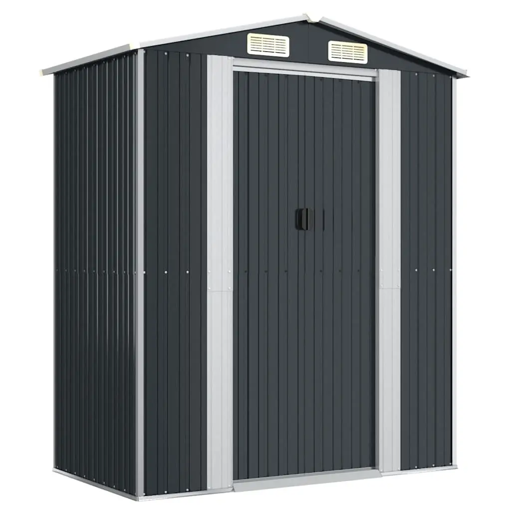 Garden Shed Outdoor Storage Tool House Galvanised Steel 192x108x223cm