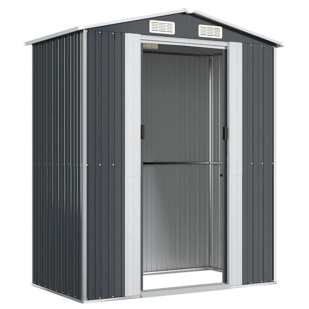 Garden Shed Outdoor Storage Tool House Galvanised Steel 192x108x223cm