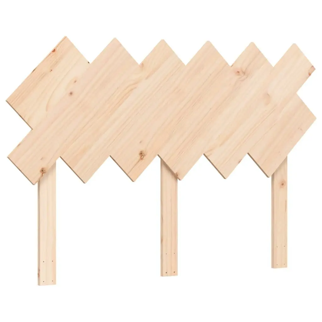 Solid Pine Wood Bed Frame 135x190 cm