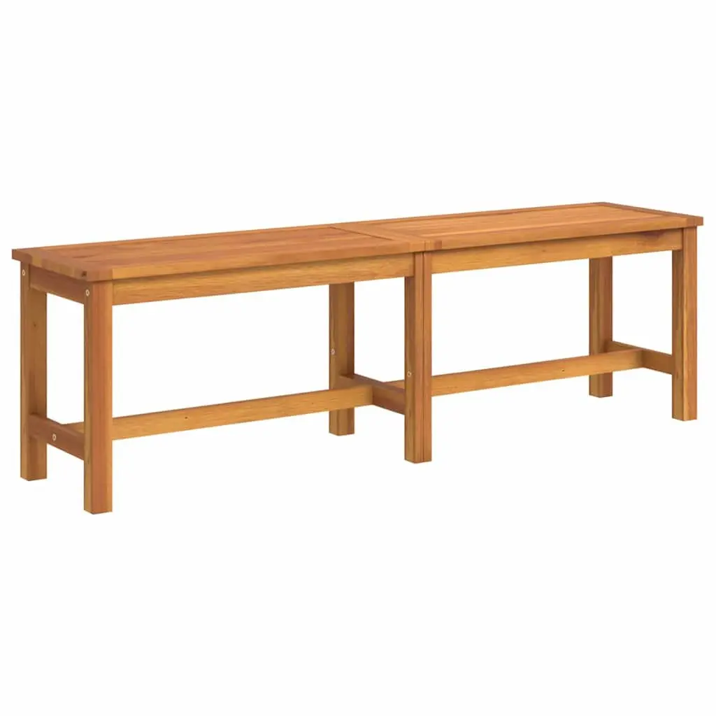 Garden Bench Outdoor Use 150x35x45 cm Solid Acacia Wood Brown