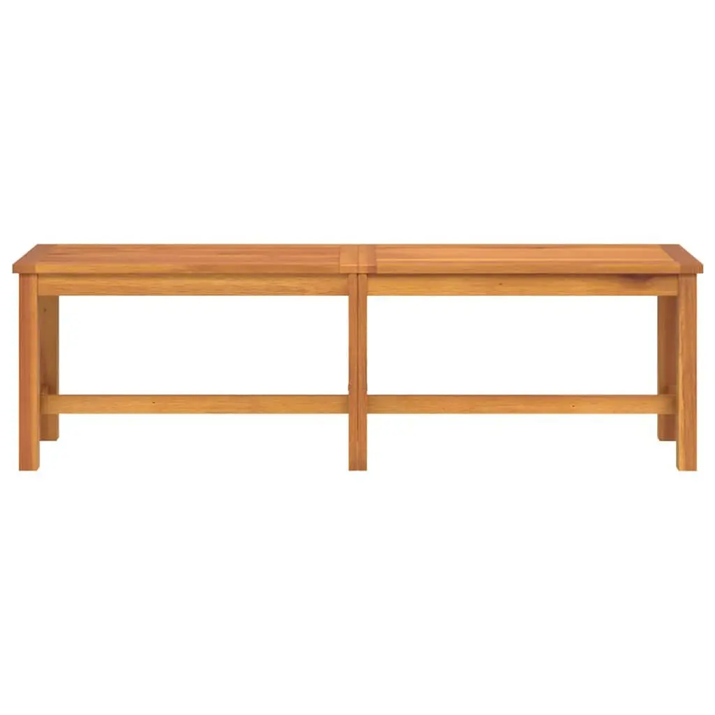 Garden Bench Outdoor Use 150x35x45 cm Solid Acacia Wood Brown
