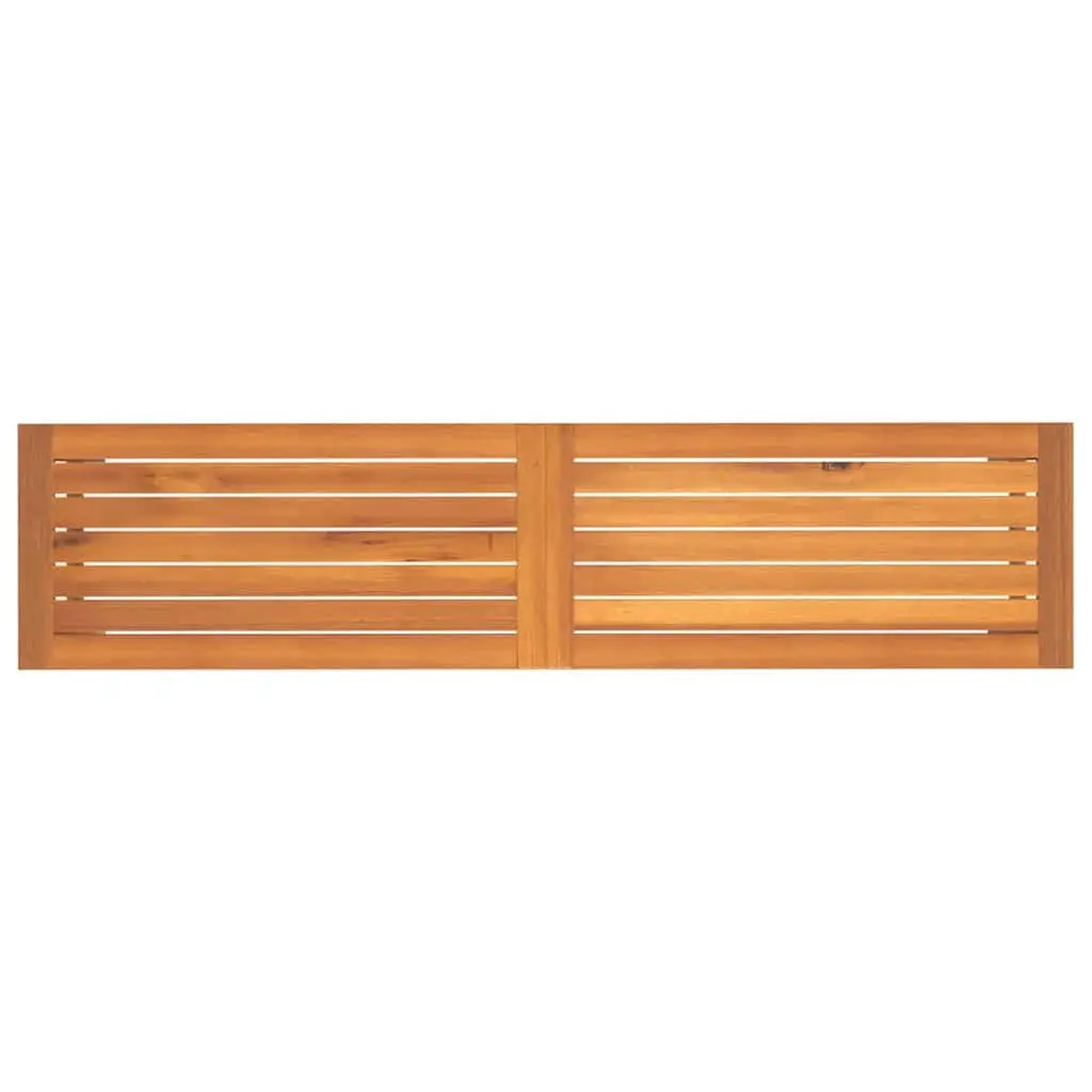Garden Bench Outdoor Use 150x35x45 cm Solid Acacia Wood Brown