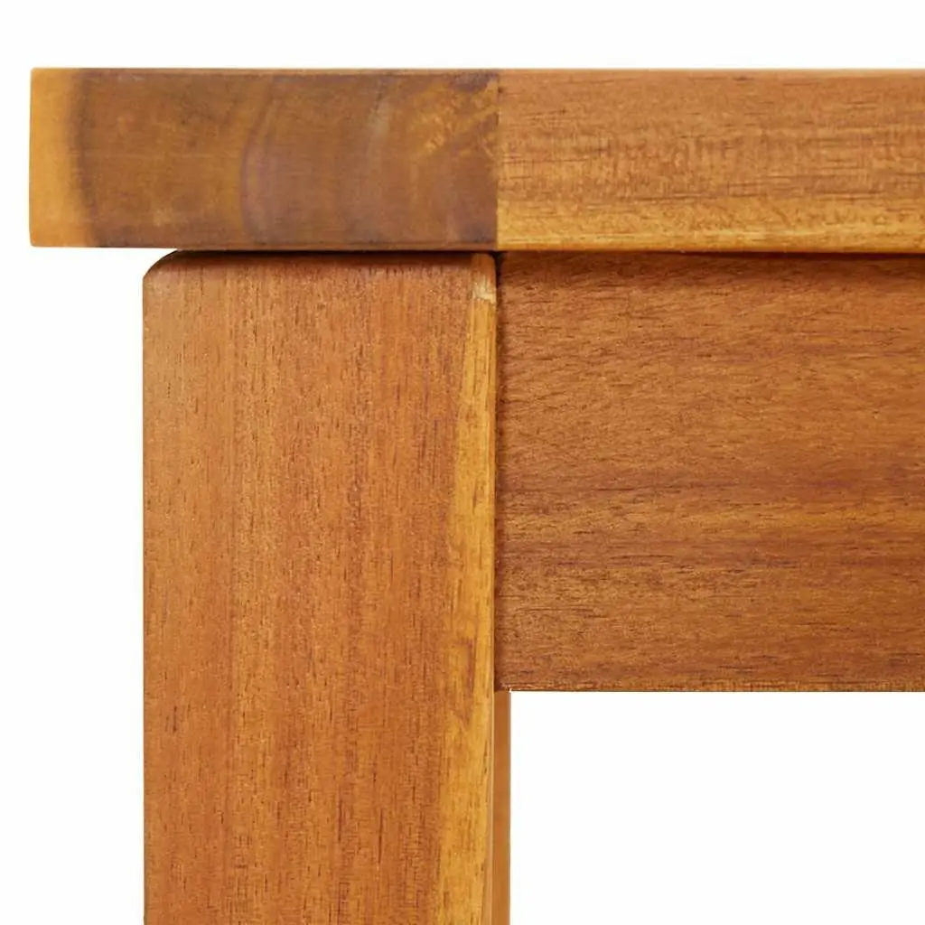Garden Bench Outdoor Use 150x35x45 cm Solid Acacia Wood Brown