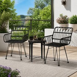 Specifications for Outdoor Garden Chairs Set of 2
