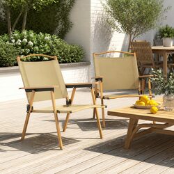 Lightweight Folding Camping Chairs - Dimensions and Materials