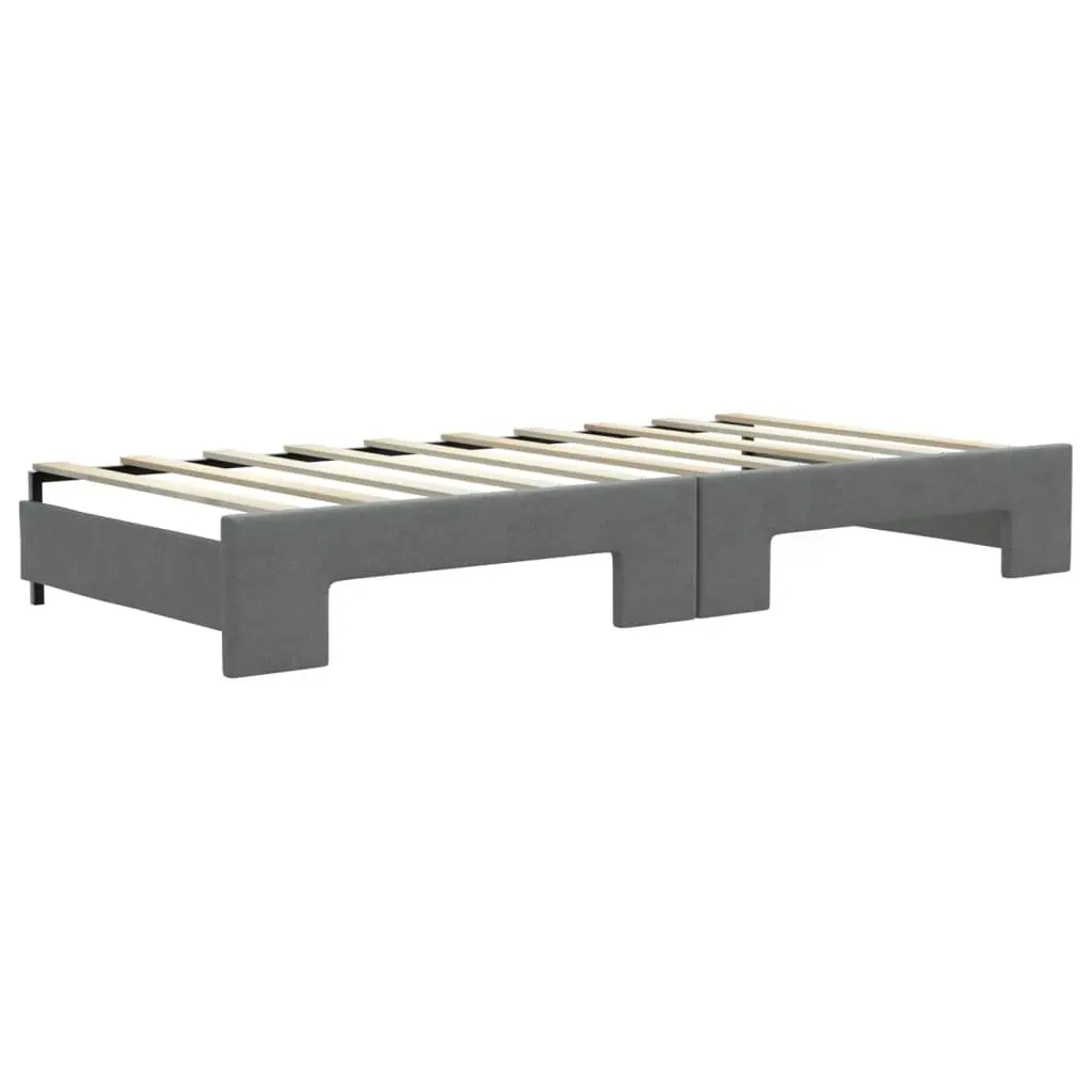 Daybed with Trundle and Storage Drawers, 90x190cm