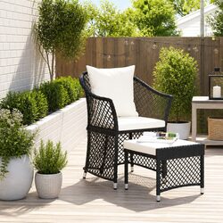 Specifications for 2 Piece Garden Lounge Set with Cushions
