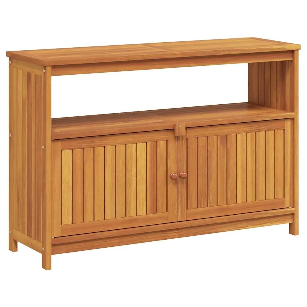 Garden Console Table Outdoor 110x35x75cm Solid Wood Acacia