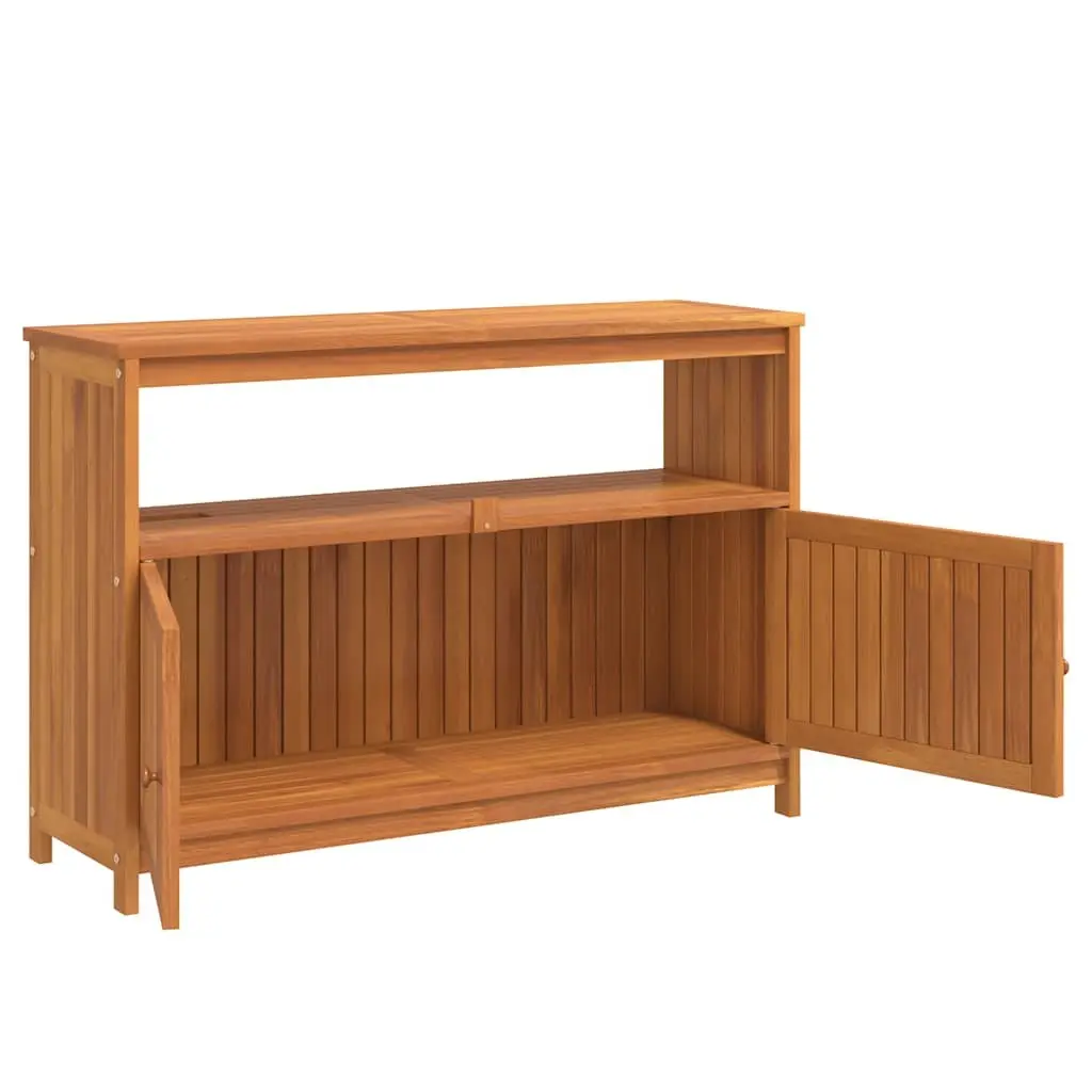 Garden Console Table Outdoor 110x35x75cm Solid Wood Acacia