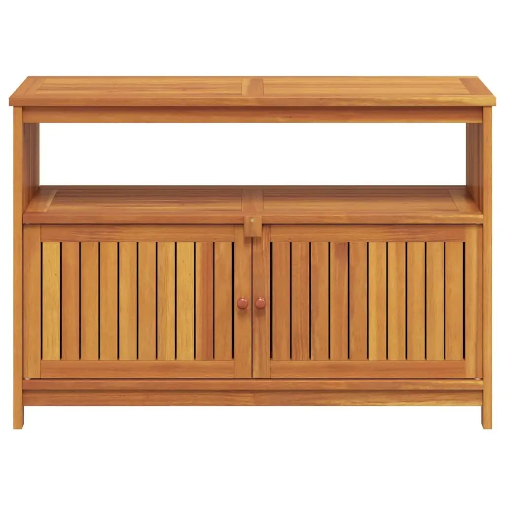 Garden Console Table Outdoor 110x35x75cm Solid Wood Acacia