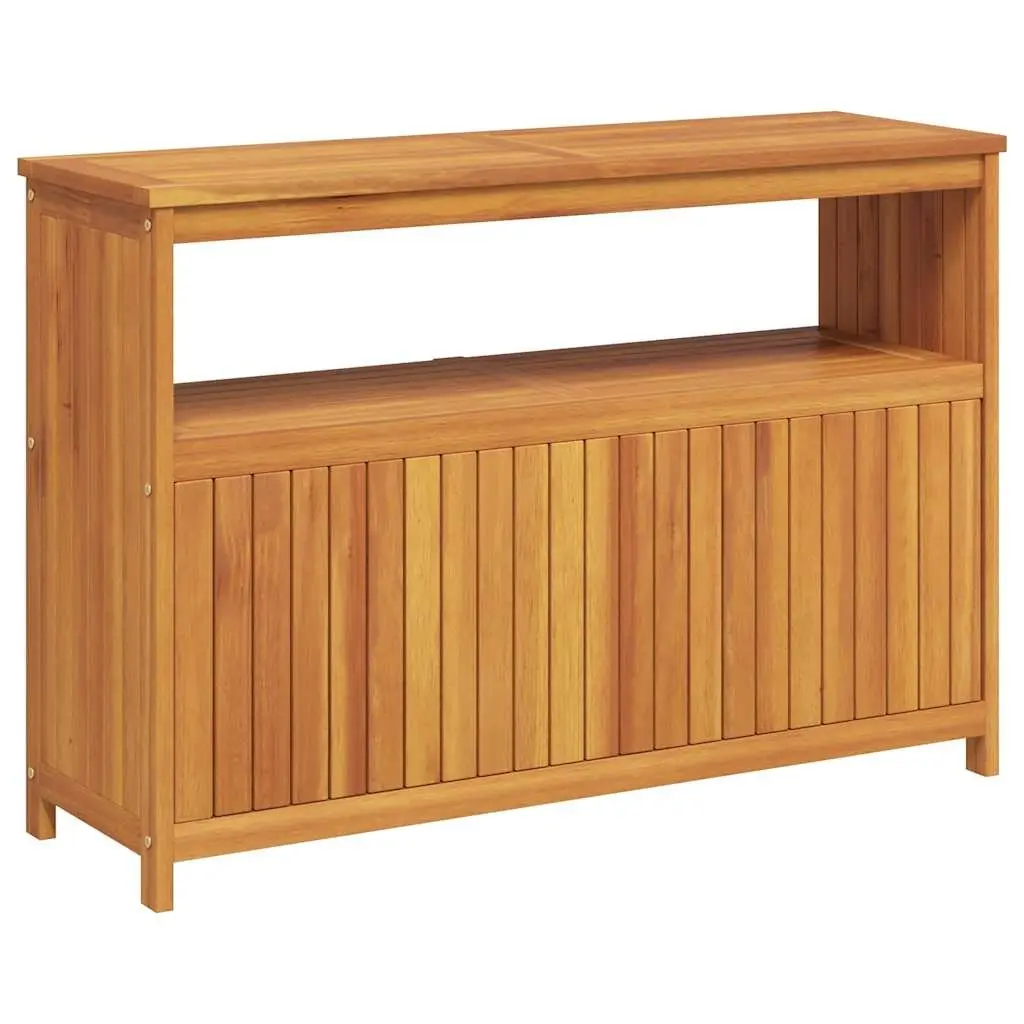 Garden Console Table Outdoor 110x35x75cm Solid Wood Acacia
