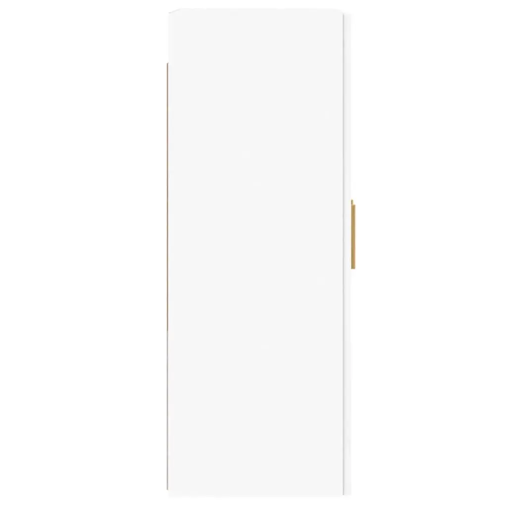 Wall Mounted Storage Cabinets for Home 2 Piece White Glass Door Organiser