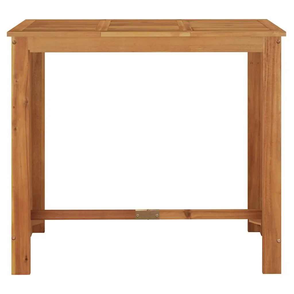 Garden Bar Table Outdoor Indoor 120x60x105 cm Solid Wood Brown