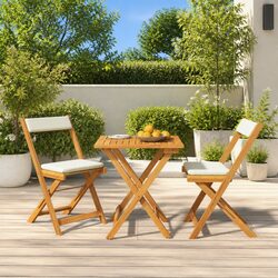 Specifications of the 3 Piece Folding Bistro Set