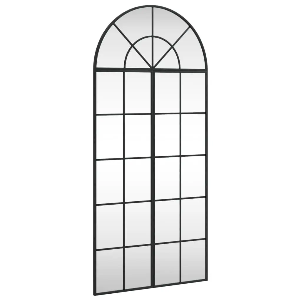 Black Arch Wall Mirror 60x130 cm