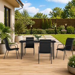 5-Piece Garden Dining Set: Specs & Features Included