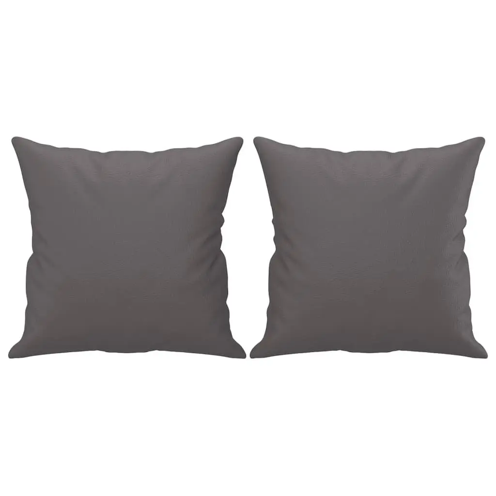 3-Seater Sofa Living Room Grey Faux Leather 180cm