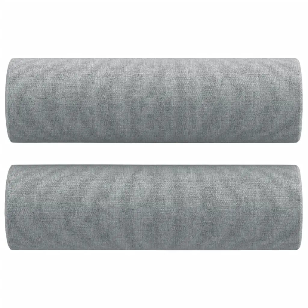 Grey Fabric 2-Seater Lounge Sofa 140cm