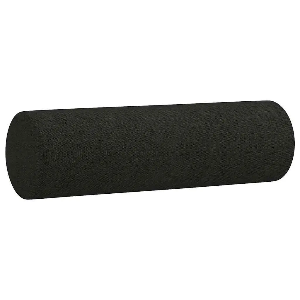 2-Seater Sofa Black 140cm Modern Lounge Fabric Couch