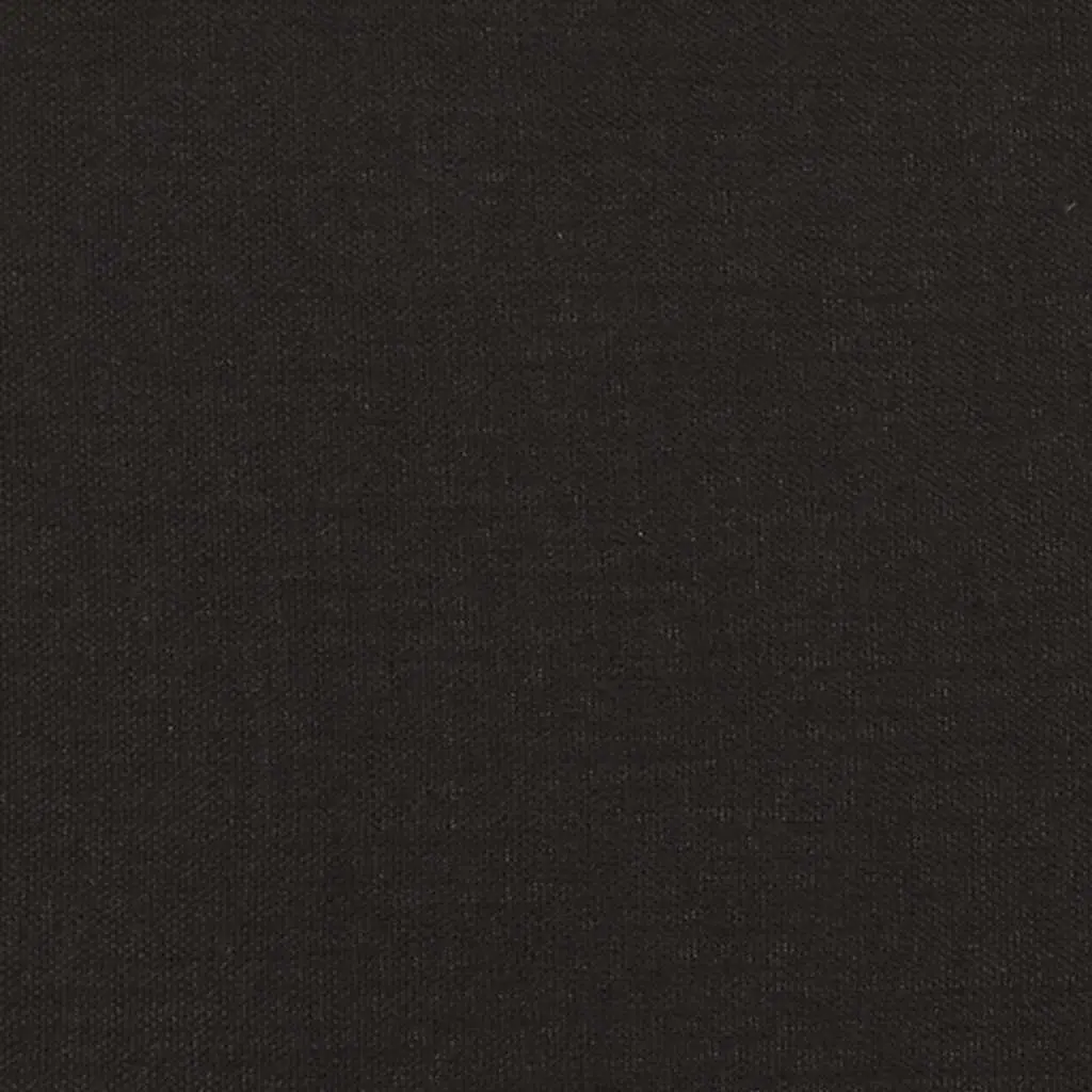 2-Seater Sofa Black 140cm Modern Lounge Fabric Couch