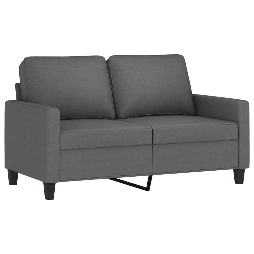Grey Fabric 3 Piece Sofa Set