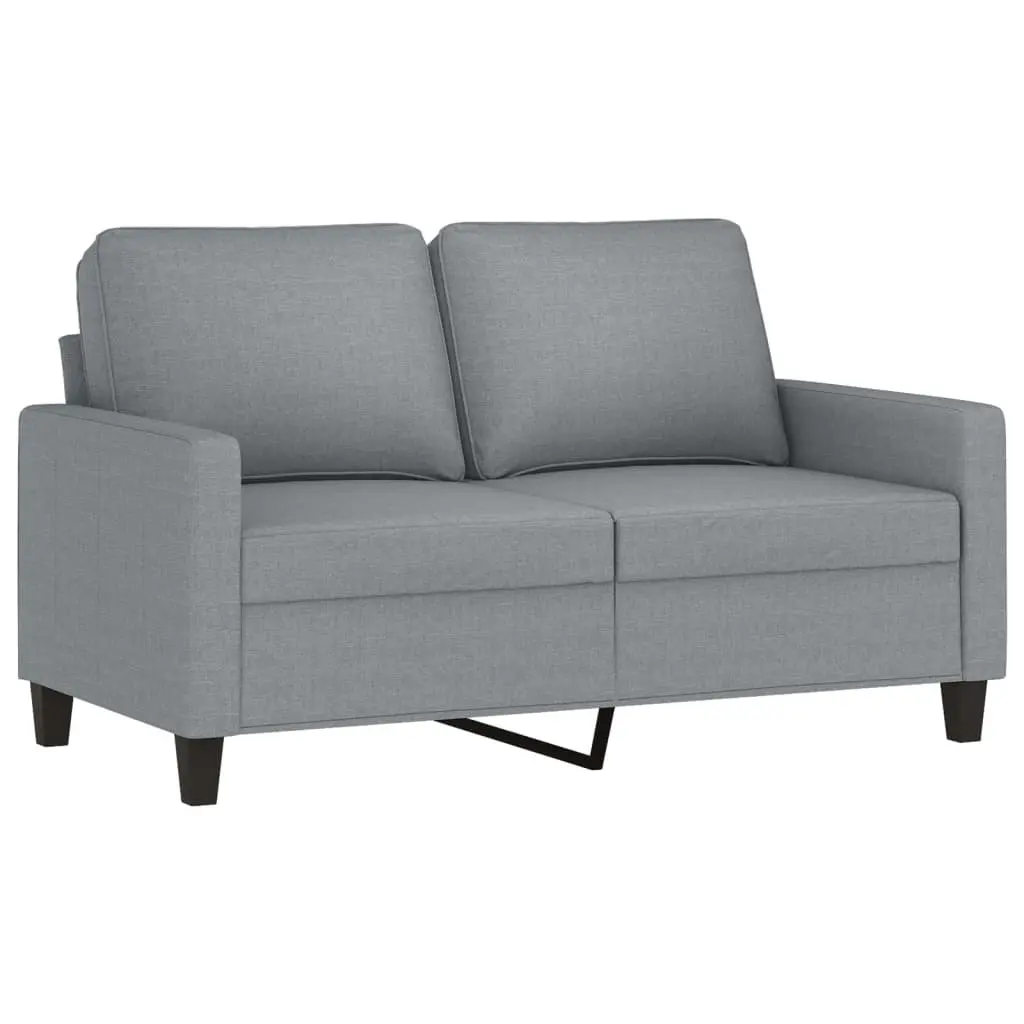 Grey Fabric Sofa Set Living Room 2 Piece