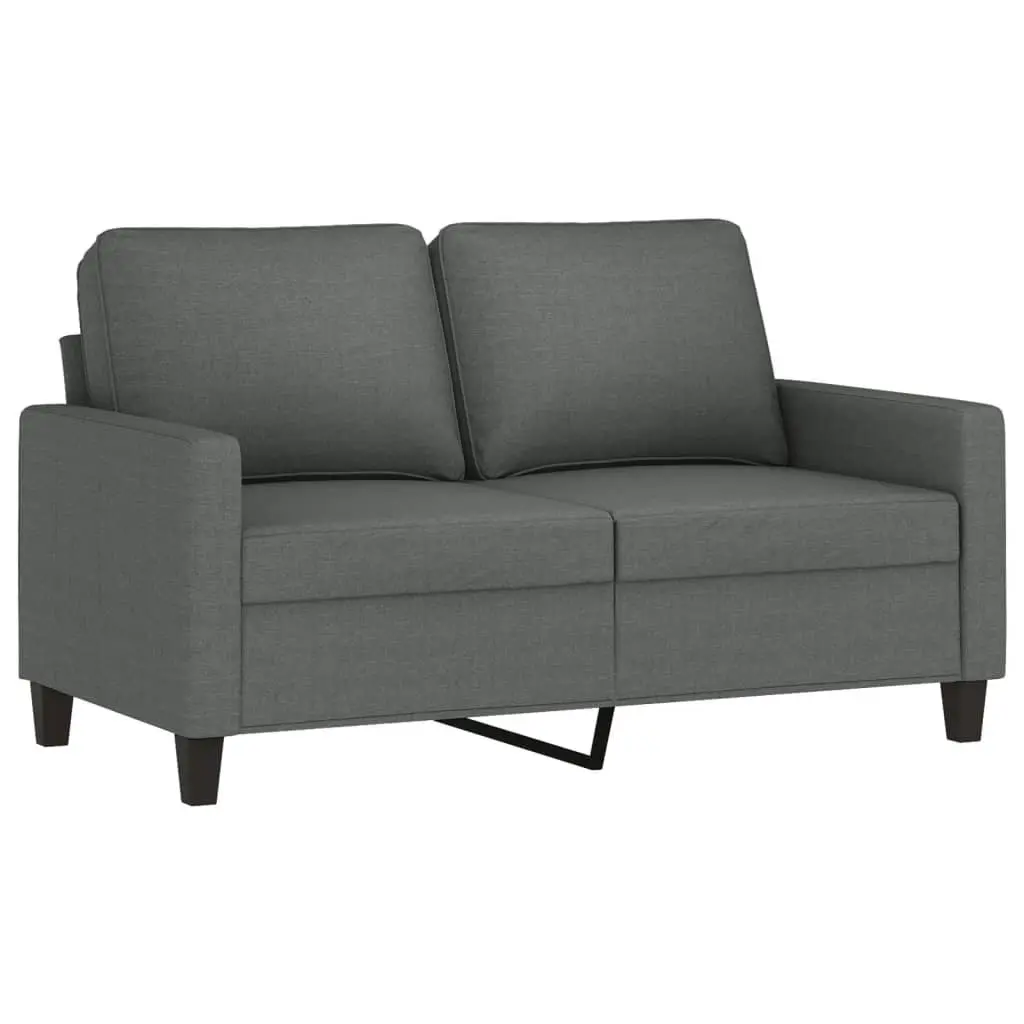 3 Piece Grey Fabric Sofa Set for Living Room Furniture