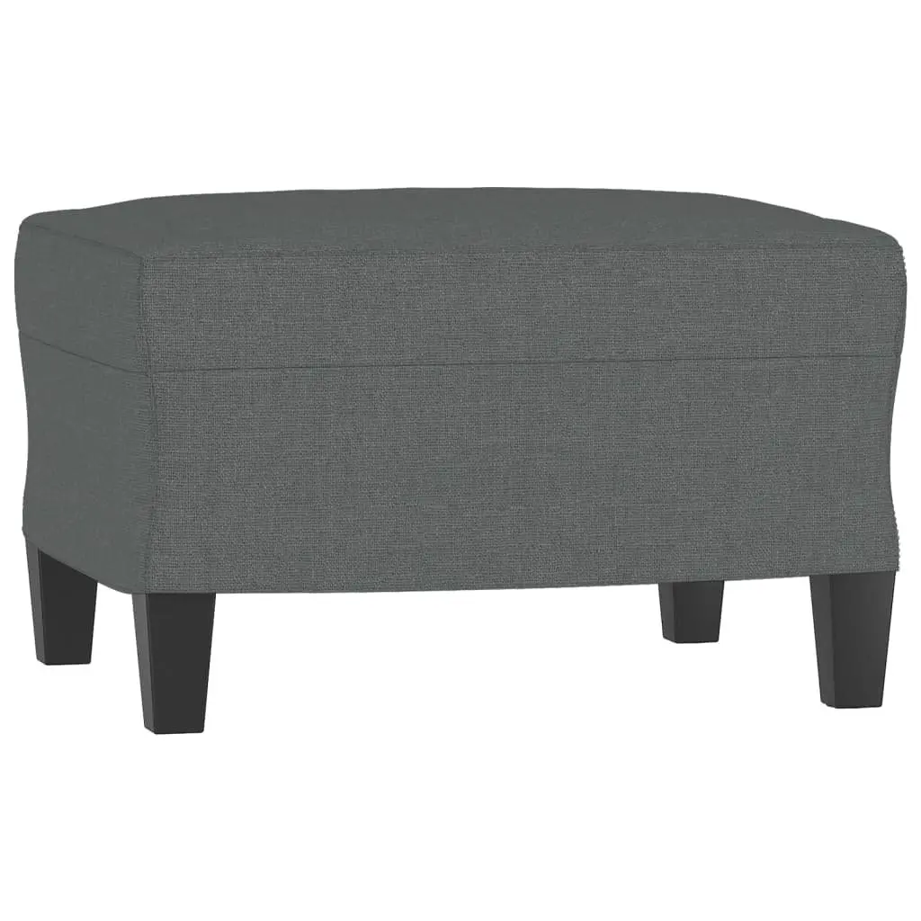 3 Piece Grey Fabric Sofa Set for Living Room Furniture