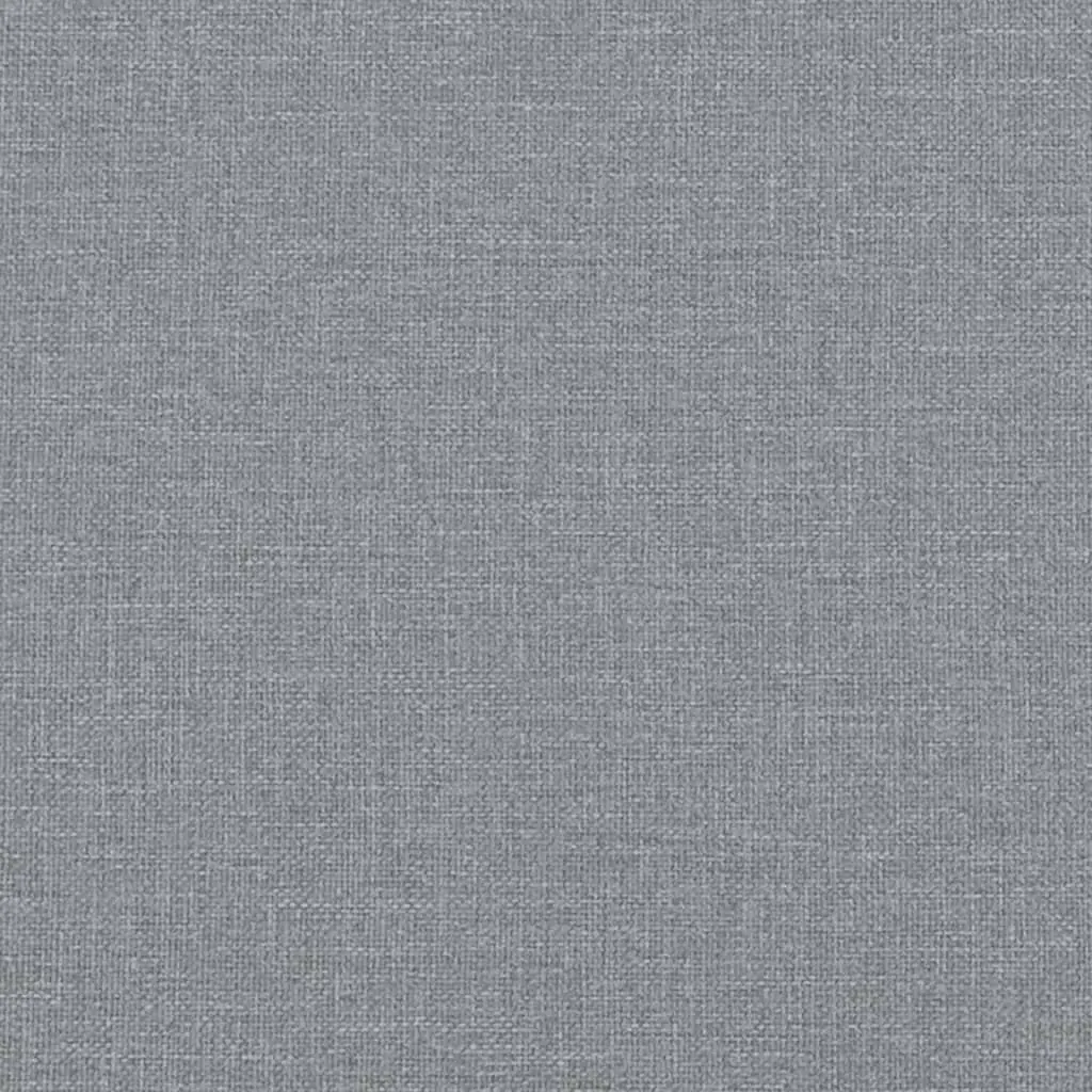 3 Piece Sofa Set in Grey Fabric with Footstool Included