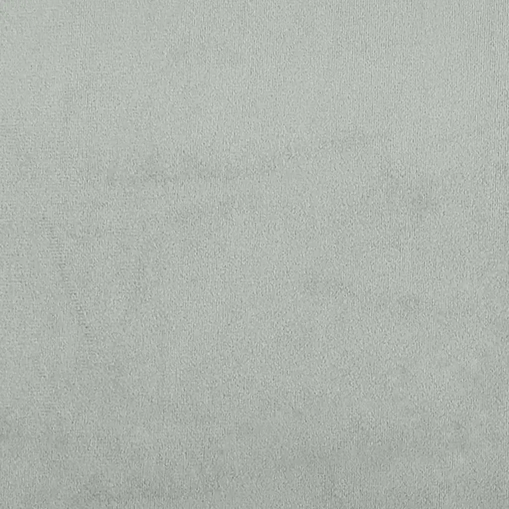 3 Piece Grey Velvet Sofa Set