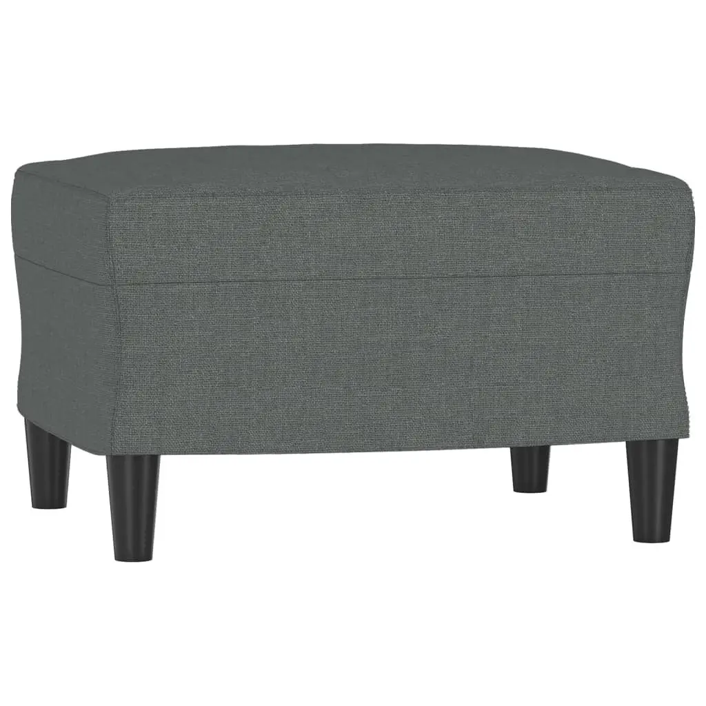 4 Piece Grey Fabric Lounge Suite