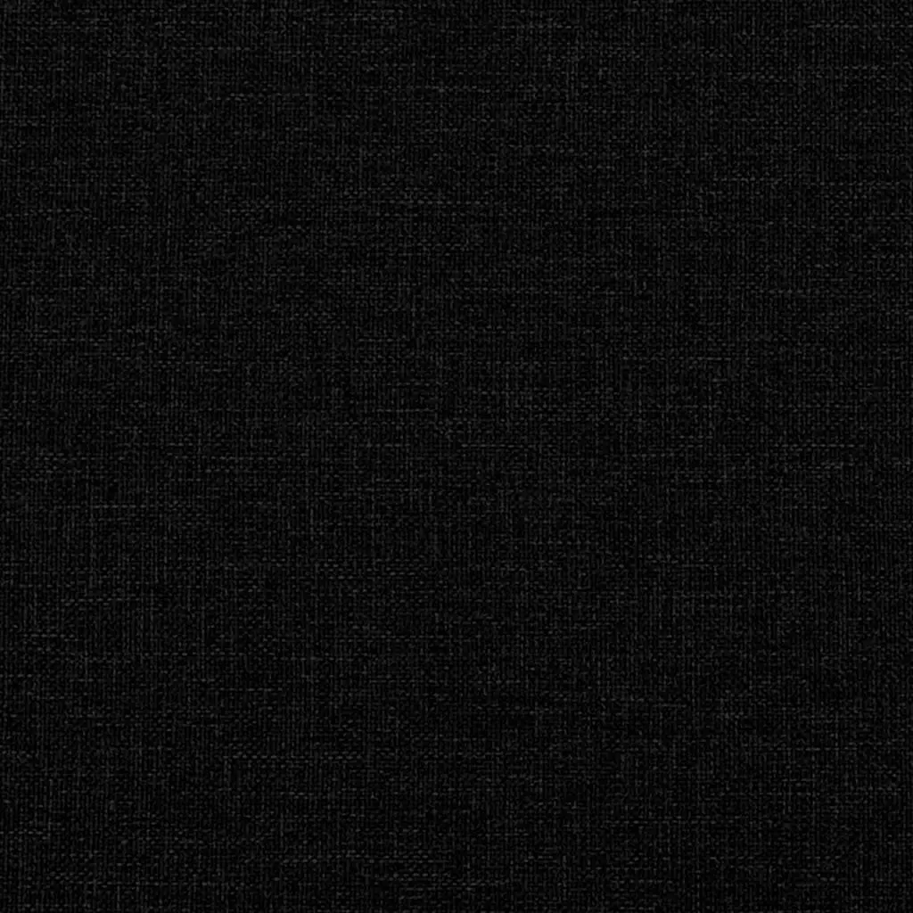 Black Fabric 2 Piece Sofa Set with Cushions