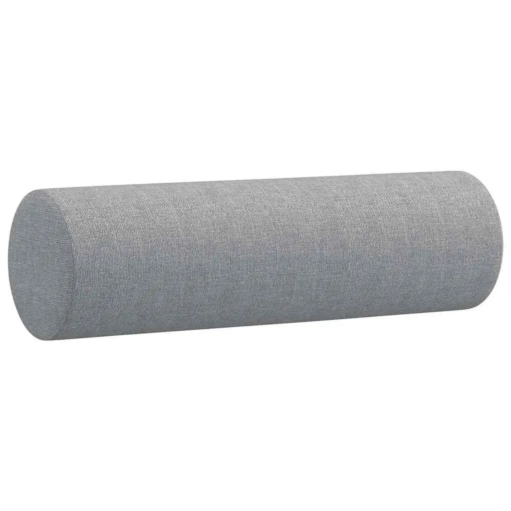 2 Piece Sofa Set in Light Grey Fabric