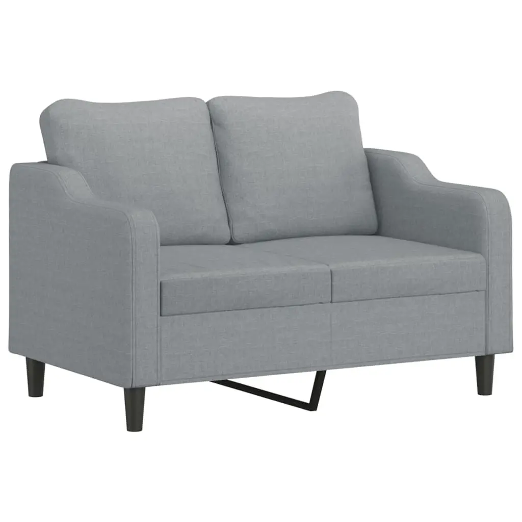 2 Piece Grey Sofa Set
