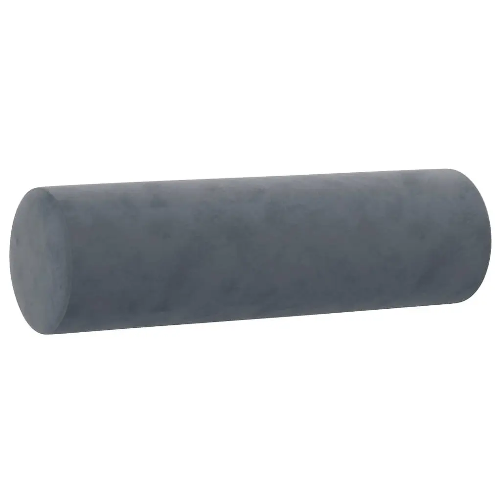 3 Piece Sofa Set Living Room Grey Velvet Couch with Pillows Footstool