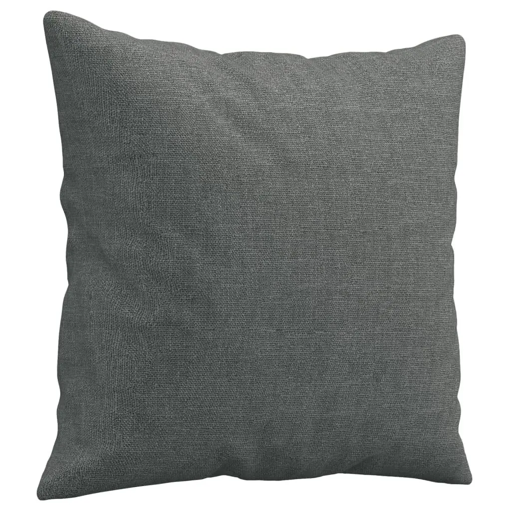 Sofa Set Living Room Grey Fabric 3 Piece