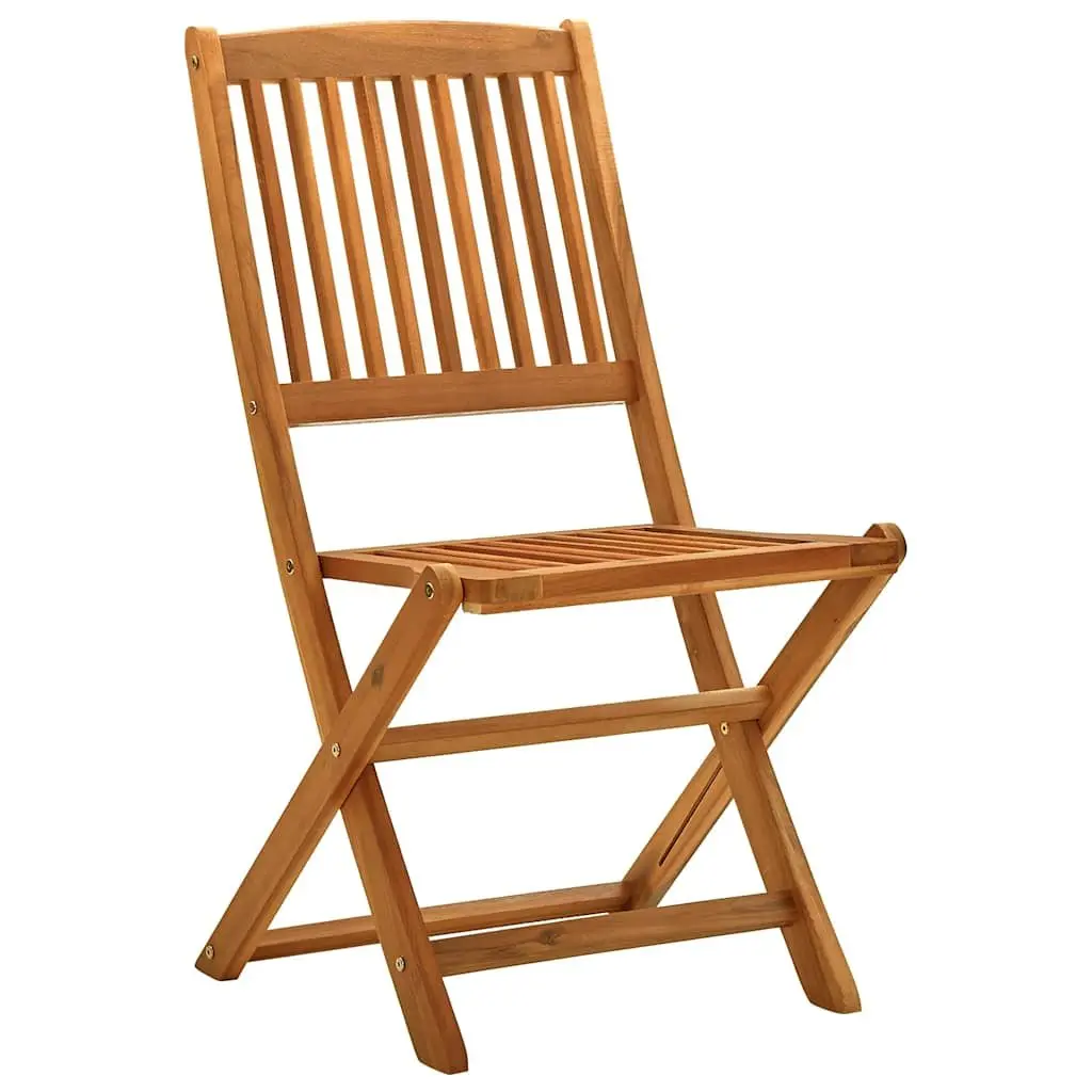 Solid Acacia Wood 5 Piece Garden Set