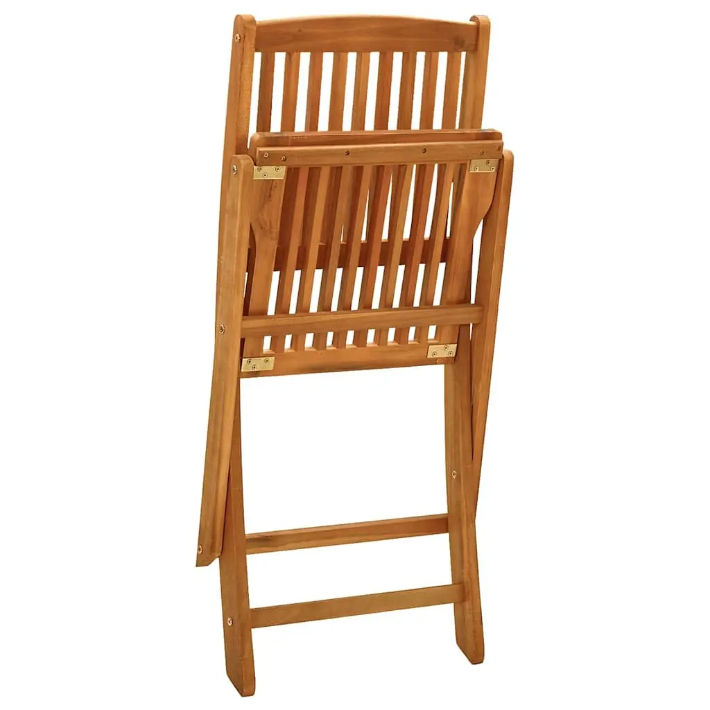 Solid Acacia Wood 5 Piece Garden Set