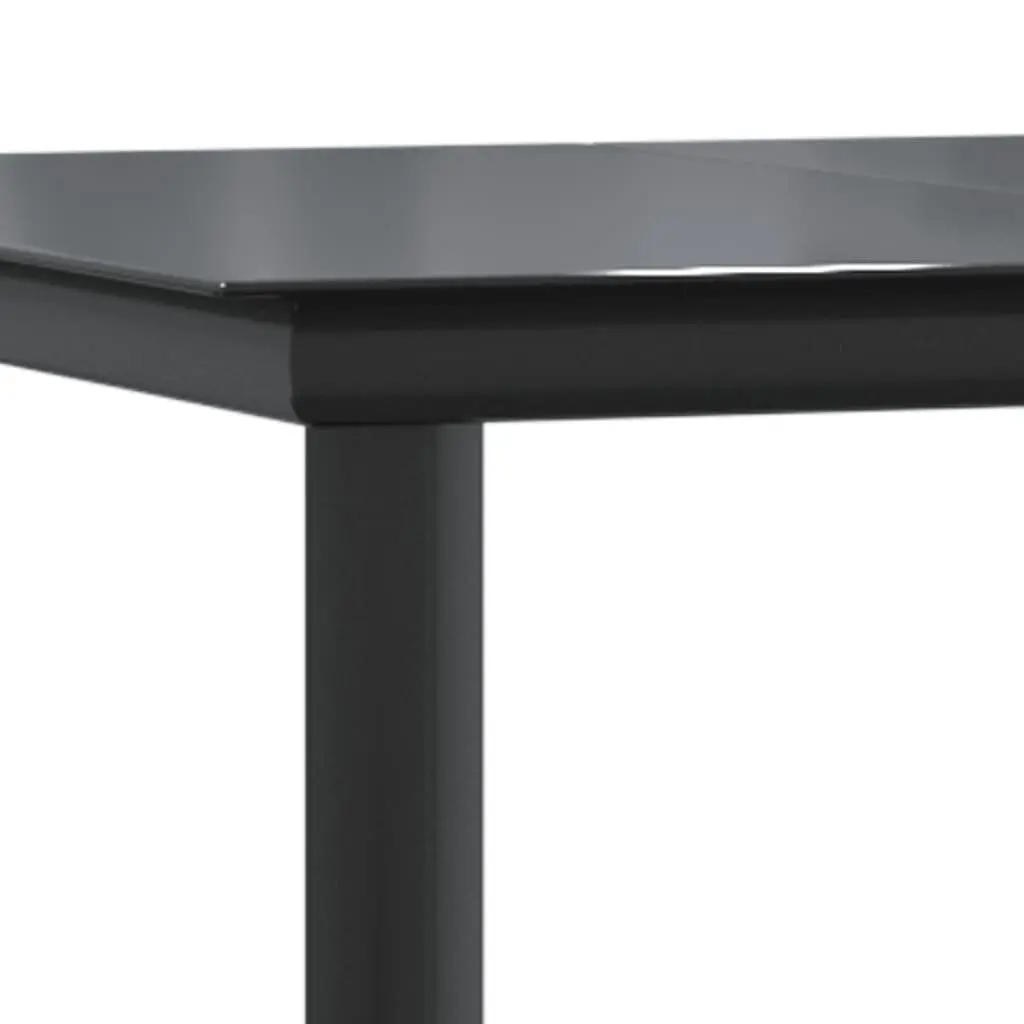 Outdoor Furniture Set 4 Piece Garden Seating Grey Poly Rattan Table Bench Chairs