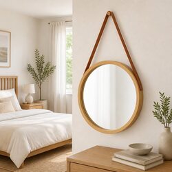 Specifications of the 50cm Round Wall Mirror in Gold