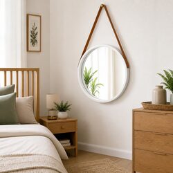 Specifications for Silver Round Wall Mirror 50 cm